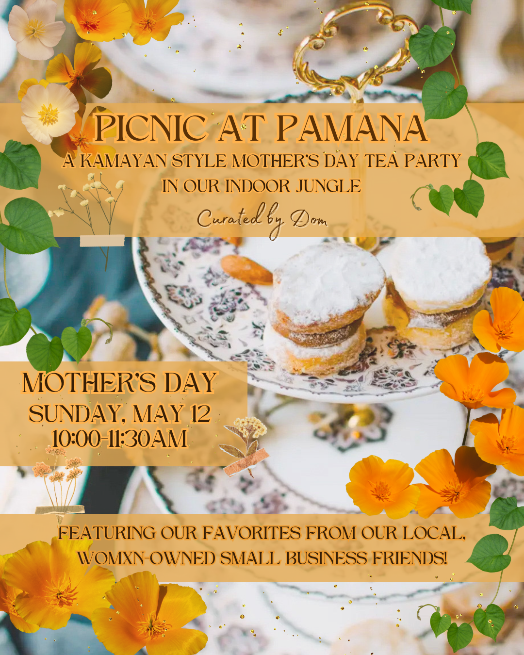 Picnic at Pamana: Kamayan Style Mother's Day Tea Party